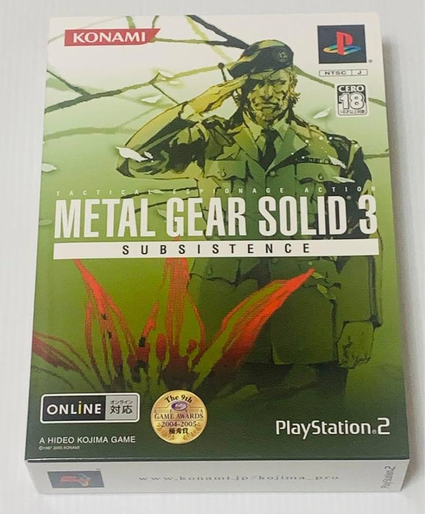 新品未開封　PS2  メタルギアソリッド3 新品未開封 PS2 メタルギアソリッド3 - メルカリ